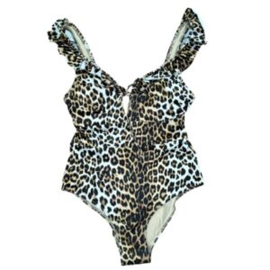 MALLA ENTERA ANIMAL PRINT VOLADOS H&M T 36