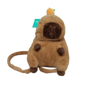 MOCHILA PELUDITA CAPIBARA