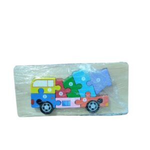 PUZZLE MADERA CAMION ENCASTRES