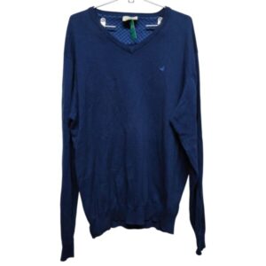 BUZO HILO BROOKSFIELD T XXL AZUL ESCOTE EN V FRIZ