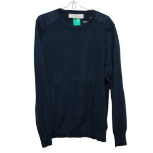 BUZO HILO LA DOLFINA T XL AZUL CUELLO A LA BASE HOMBRERAS