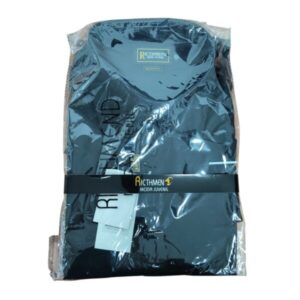 CAMISA M/L RICTHMEND T 4XL NEGRA NUEVA C ETIQ