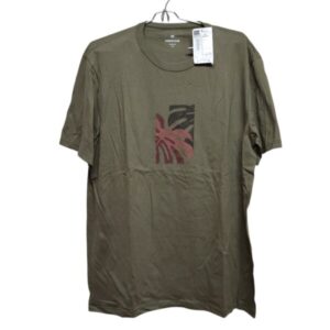 REMERA ALG M/C HERING T L VERDE HOJAS NUEVA C ETIQ