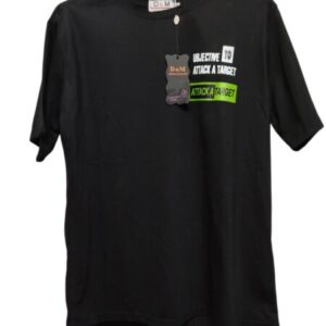 REMERA NEGRA UBJETIVE T0 D&M TM NUEVA