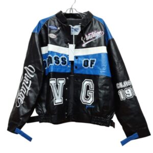 CAMPERA CUERINA ELFRIC EDEN T M NEGRA AZUL BLANCA 3 EN 1 NUEVA C ETIQ