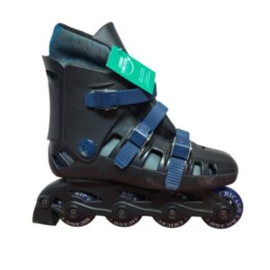 PATINES EN LINEA NEGRO AZUL CHICAGO 20CM PLANTILLA T31APROX GT ROCES