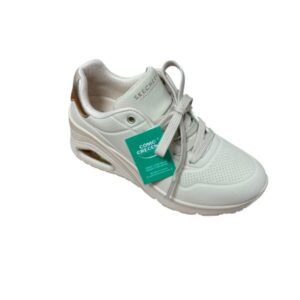 CHAMPIONES CREMITA CON PLATAFORMA SKECHERS T36