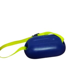 FLOTADOR PLASTICO AZUL AMARILLO FLUO RASPADO