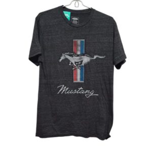REMERA GRIS OSCURO CABALLO MUSTANG TM