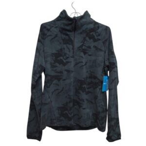 BUZO POLAR GRIS NEGRO MEDIO CIERRE COLUMBIA TM NUEVO