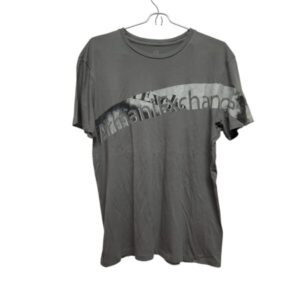 REMERA ALG M/C ARMANI EXCHANGE T L GRIS LETRAS