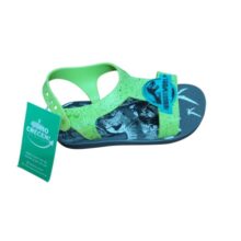 SANDALIA GOMA GRIS VERDE DINOSAURIO T20/21
