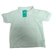 REMERA CHOMBA AMARILLA ZARA T3