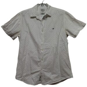 CAMISA BLANCA PUNTITOS AZULES MISTRAL TL