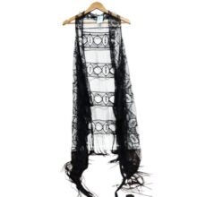 CHALECO RED NEGRO FLECOS SPLASH TALLE UNICO