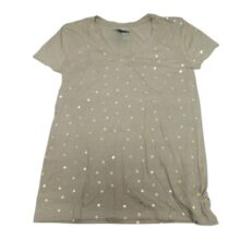 REMERA BEIGE LUNARES DORADOS GAP TXS