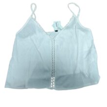 MUSCULOSA BAMBULA BLANCA BRODERIE H&M TM