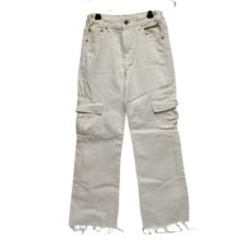JEAN OXFORD CREMTIA CARGO ZARA T10