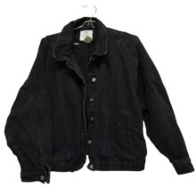 CAMPERA JEAN NEGRA OVERSIZE INDIAN TL