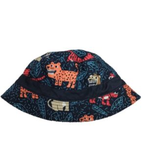 SOMBRERO AZUL ANIMALES COLORES GYMBOREE T4/5