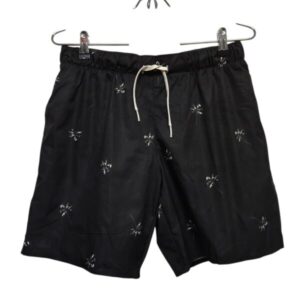 SHORT BAÑO NEGRO PALMERAS DECATHLON T S