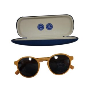 LENTES DE SOL ANARANJADO D BY D EN ESTUCHE AZUL