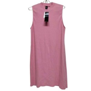 VESTIDO POLERA HERING T XL ROSADO NUEVO C ETIQ