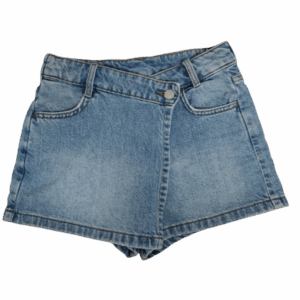 SHORT POLLERA JEAN ZARA T9