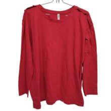 REMERA ROJA BOTONES SOUTHBEACH T XL