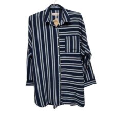 CAMISA GASA RAY AZUL VERDE CELESTE BOLSILLO BH INDIAN TM