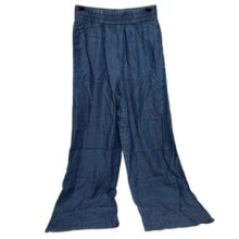 PANTALON ANCHO TELA TIPO JEAN FAJA ELASTICA INDIAN T S
