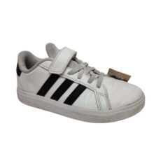 CHAMPIONES BLANCOS RAYAS NEGRAS ADIDAS T32 RO RASP ATRAS
