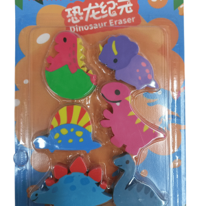 GOMAS DE DINOSAURIOS COLORES