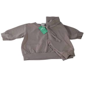 CONJUNTO BUZO PANTALON JOGG BEIGE H&M T2/4M (BUZ GT)