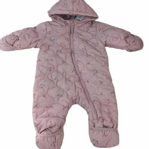 ASTRONAUTA ROSADO OSCURO FLORCITAS FORR POLAR H&M T3M