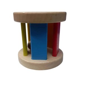 RODILLO SONAJERO MADERA TOOKY TOY