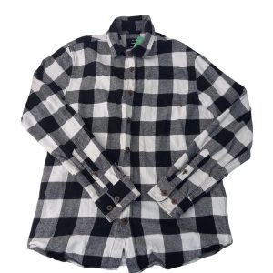CAMISA VILLELA CUADROS BCA NEGRA BLUESTEEL TP FR