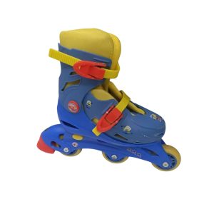 PATINES CELESTE AMARILLO MINIONS CON CASCO DEL 31 AL 34 RASP