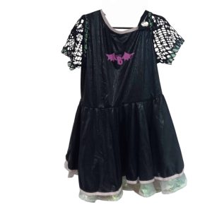 DISFRAZ VESTIDO NEGRO ESTILO VAMPIRINA T8 AP