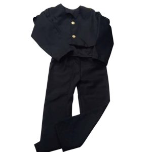 DIZFRAZ BLAZER PANTALON Y REMERA NEGRO