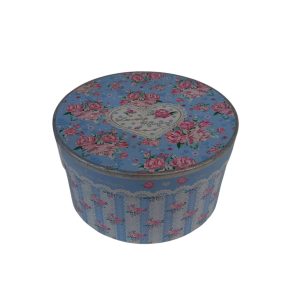 caja c torta lovely flowers c velcro blanco rosado celeste rosas detal