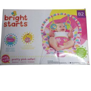 SILLA REPOSERA BRIGHT STARTS C/VIBRACION ROSA EN CAJA NUEVA