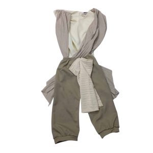 DISFRAZ DE STARWARS RUBIES BCO BEIGE C/ESPADA AZUL T4AP