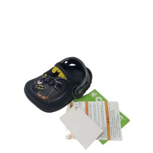 crocs t c 4 negro amarillo batman nuevas