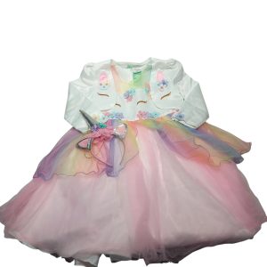 VESTIDO UNICORNIO + VINCHA + TORERITA TUTU AND STAN T7/8