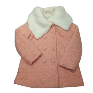 TAPADO ROSADO CUELLO LANA BLANCO XANIE 11 T6/8 AP