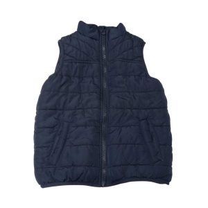 CHALECO AZUL FORRADO POLAR GRUESO FUZARKA T5/6