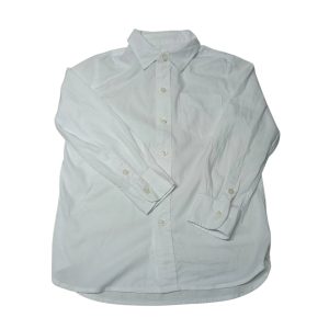 CAMISA BLANCA LISA BOLSILLO GAP T6/7