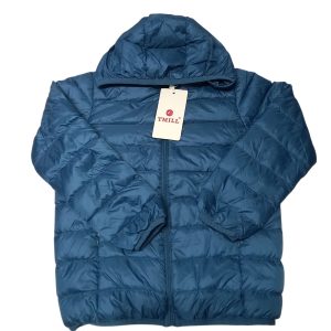 CAMPERA NYLON AZUL DICE T12 PERO ES T6/8 TMILL NUEVA