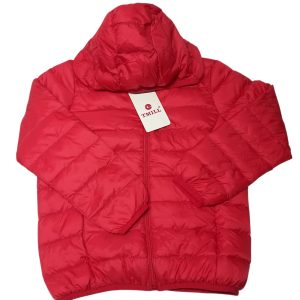 CAMPERA NYLON ROJA DICE T12 PERO ES T6/8 TMILL NUEVA